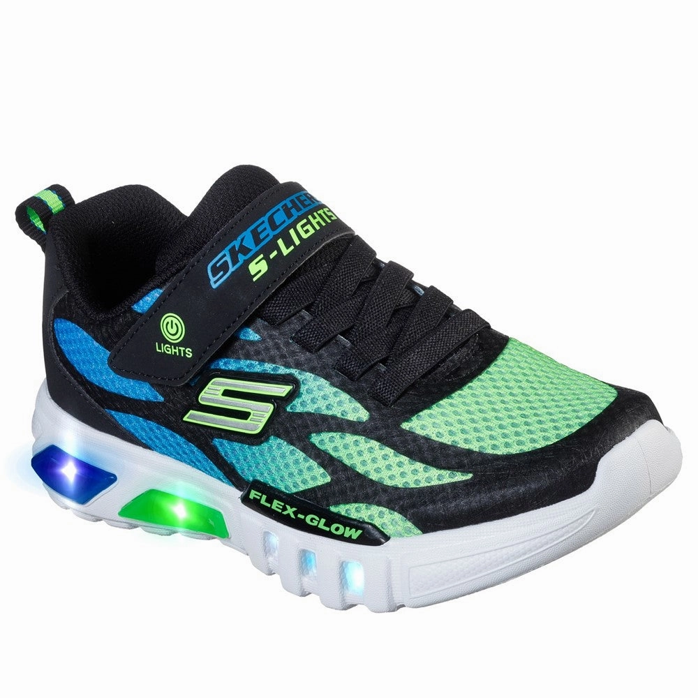 Skechers Flex-Glow Dezlom Sports Shoes Leather   upper