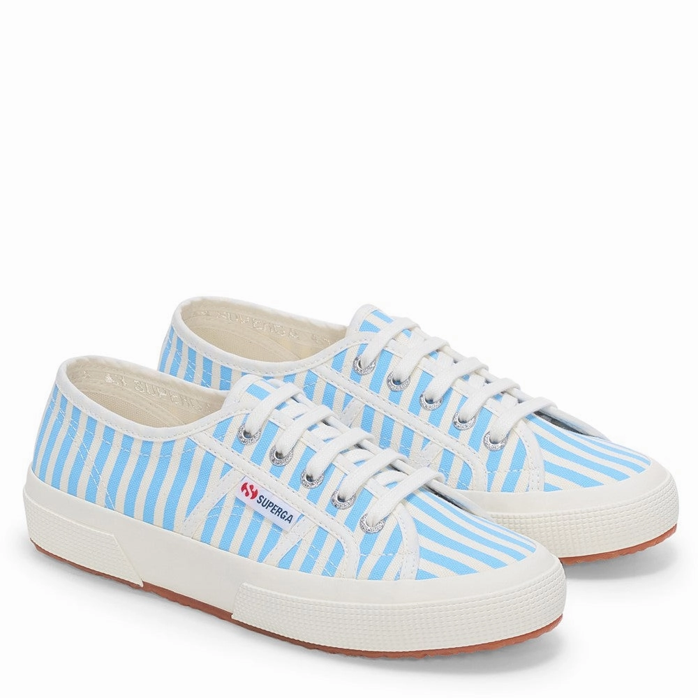 hiker Superga 2750 Stripes Print Shoe