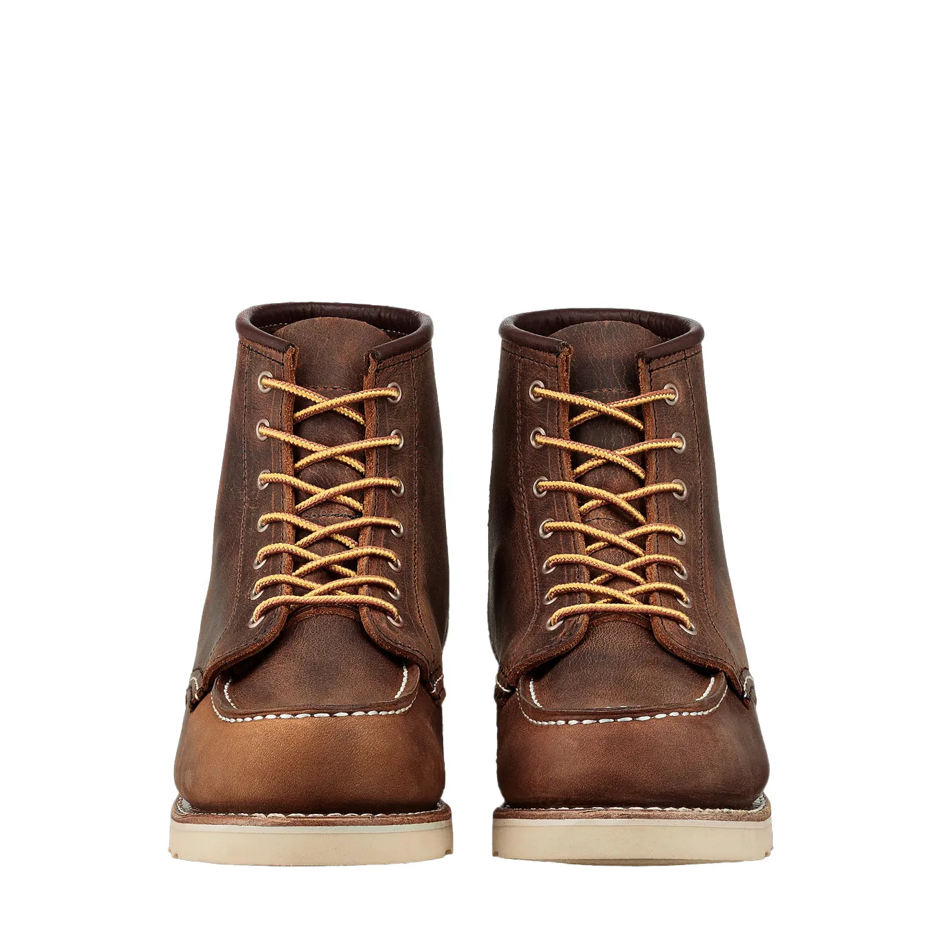 Red Wing Womens 6-inch Moc Toe Boot Copper Rough and Tough Multi Season