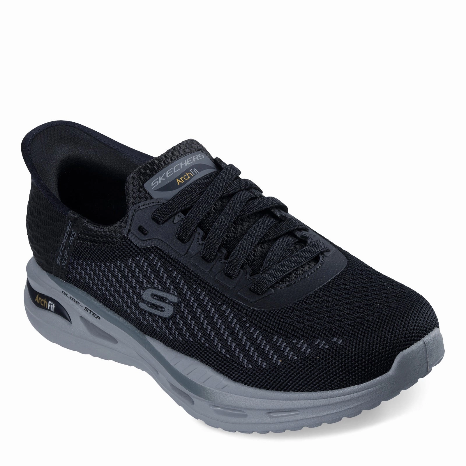 Adjustable Straps Jogging Ease Men's Skechers, Slip-ins Relaxed Fit: Arch Fit Orvan - Drex Sneaker - Wide Width