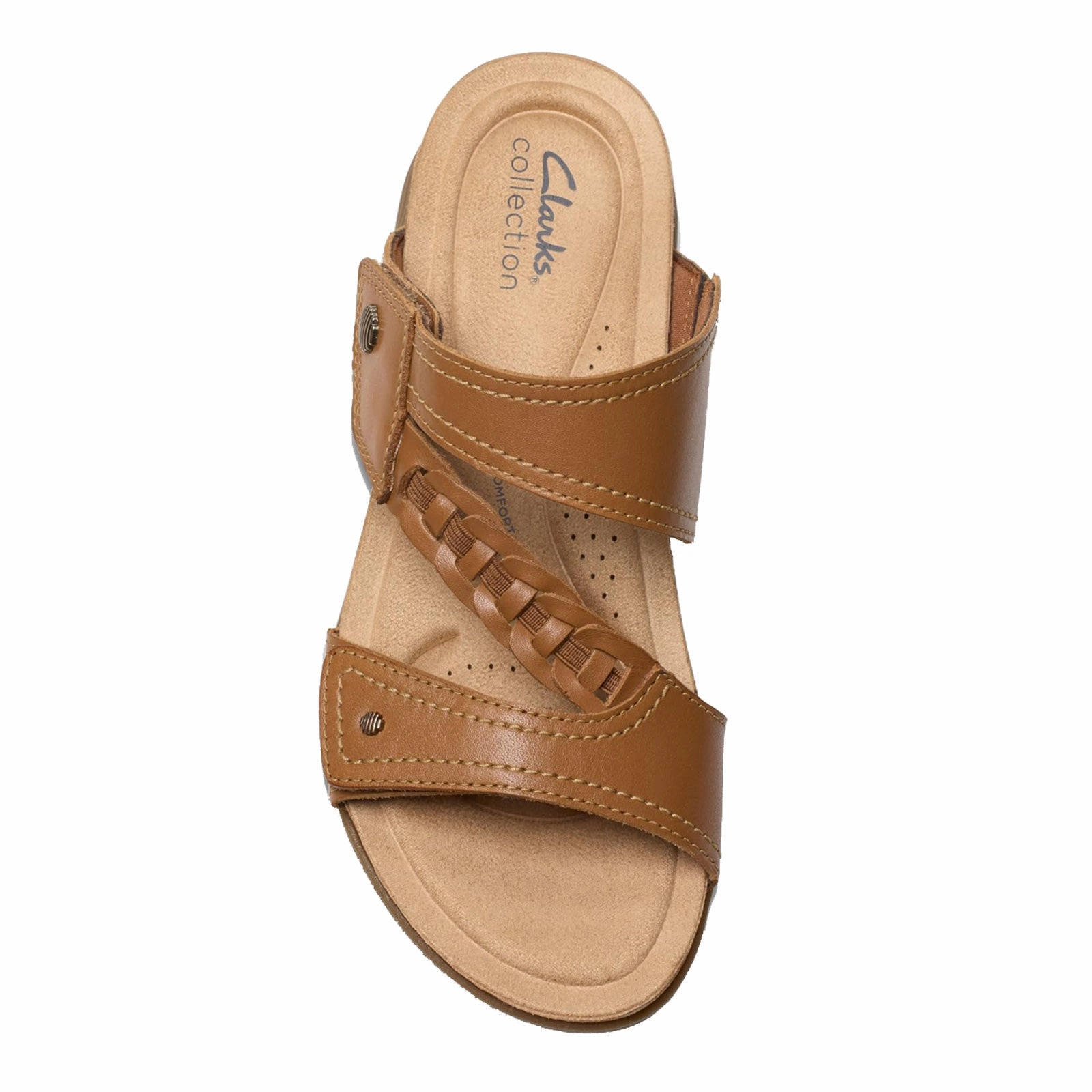 Women's Clarks, April Raelyn Sandal ZipUp