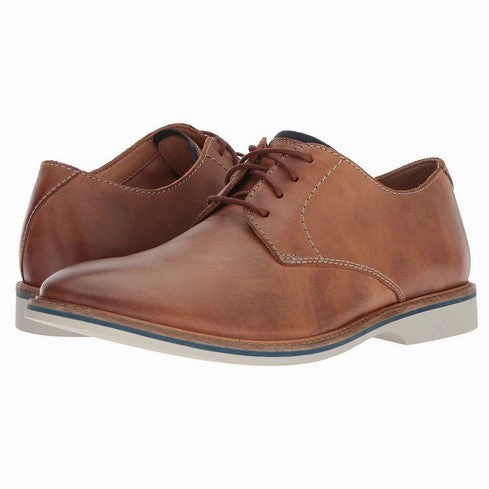 Clarks Atticus Lace- Tan Lead Shade Fast Wear