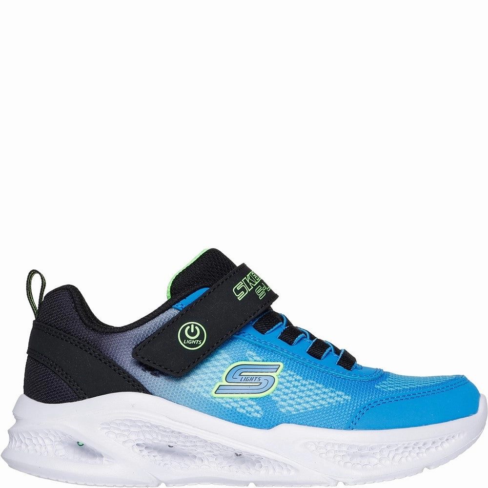 Skechers Meteor-Lights Krendox Trainers Snow Hike Shine Hike