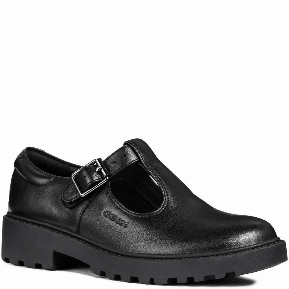 Free Step All-Purpose Comfort Geox J Casey G. E Buckle School Shoes Size 6