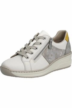 Chic Design Rieker ladies lace up shoe 48700-80 in white