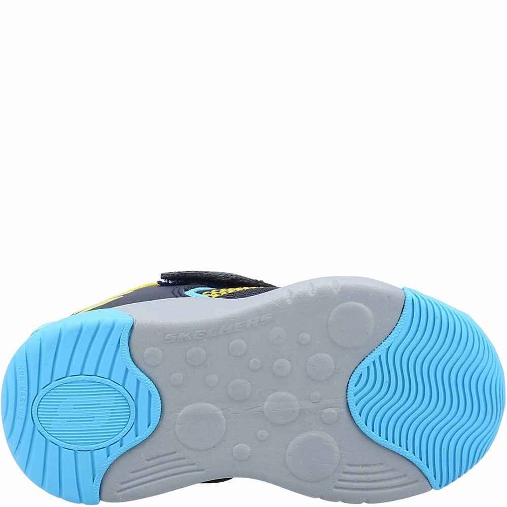 Velcro Design Skechers Mighty Toes Lil Tread Trainers