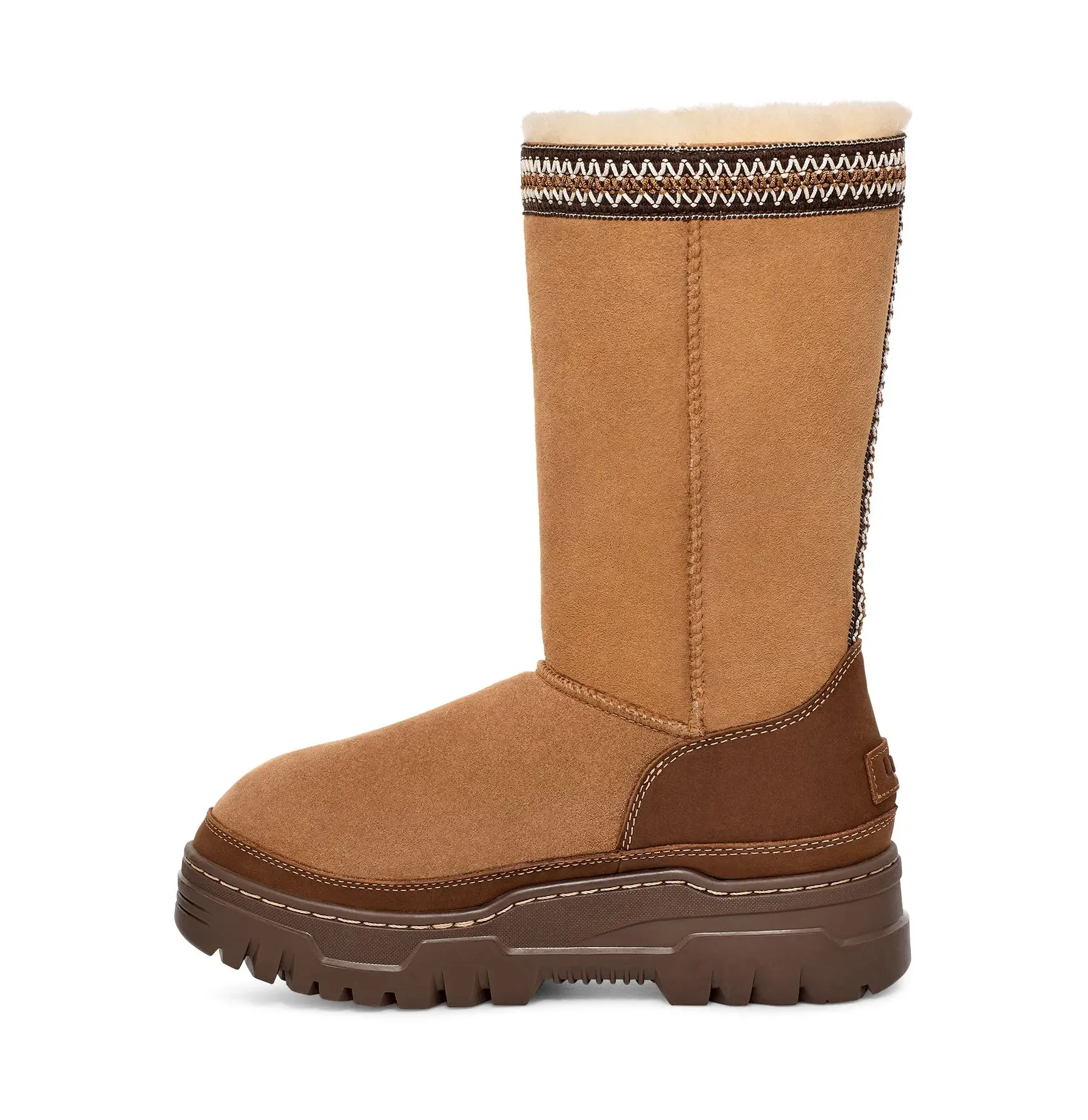 UGG Women's Classic Tall Trailgazer  Cozy, Waterproof & Winter-Ready Trending Snow Boots