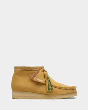 Wallabee Boot (m) Golden Tan Suede Fashionable Look Weekend Ready