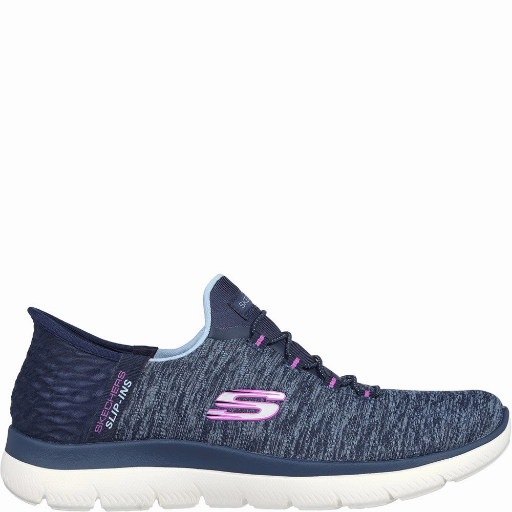 Skechers Summits Dazzling Haze Shoes Mesh Lining