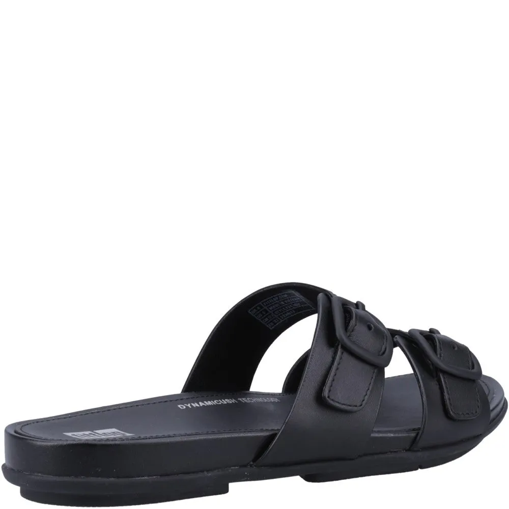 Fitflop Gracie Slides Platform Sole Bright Pop