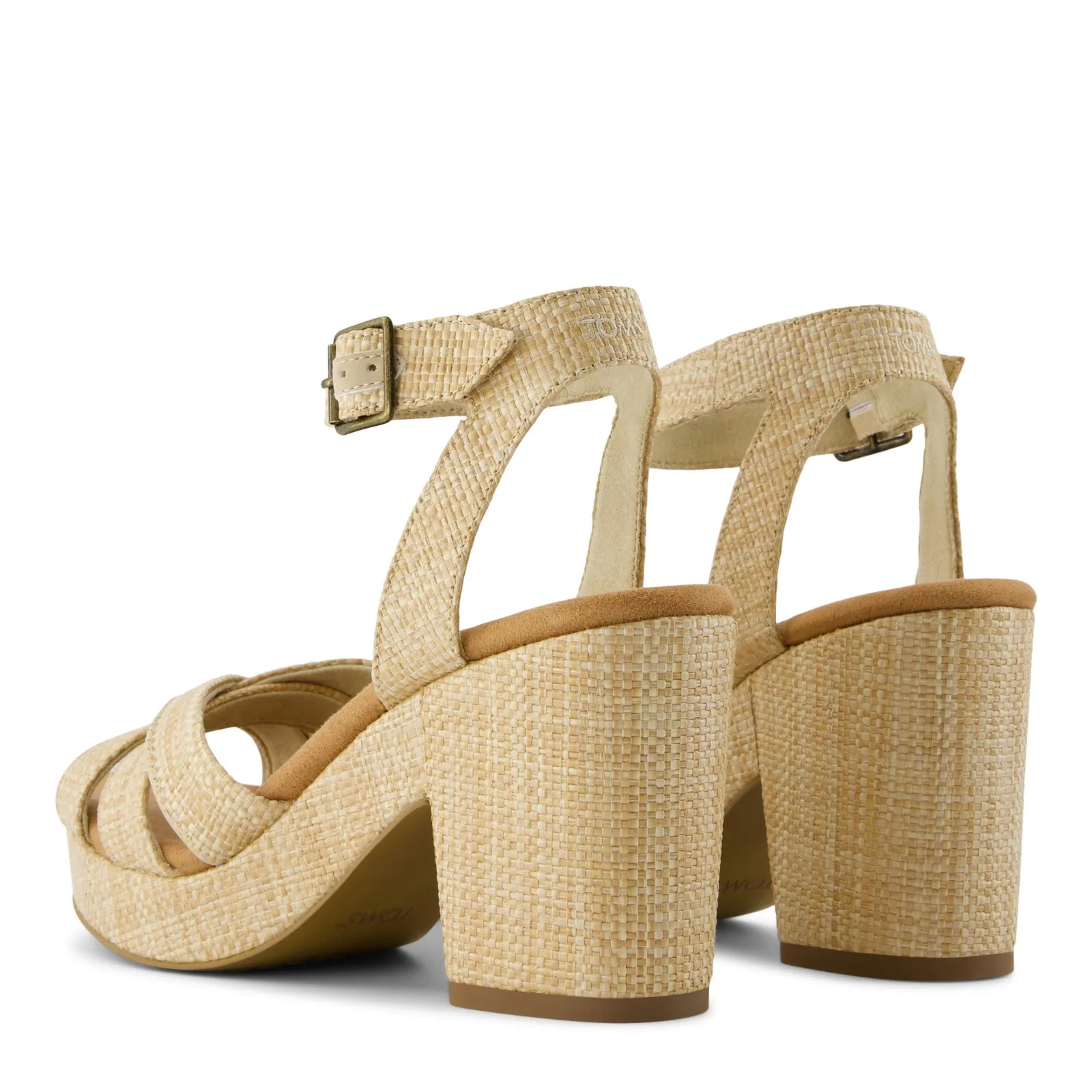 Grab And Go Women's Toms, Majorca Strappy Heeled Sandal