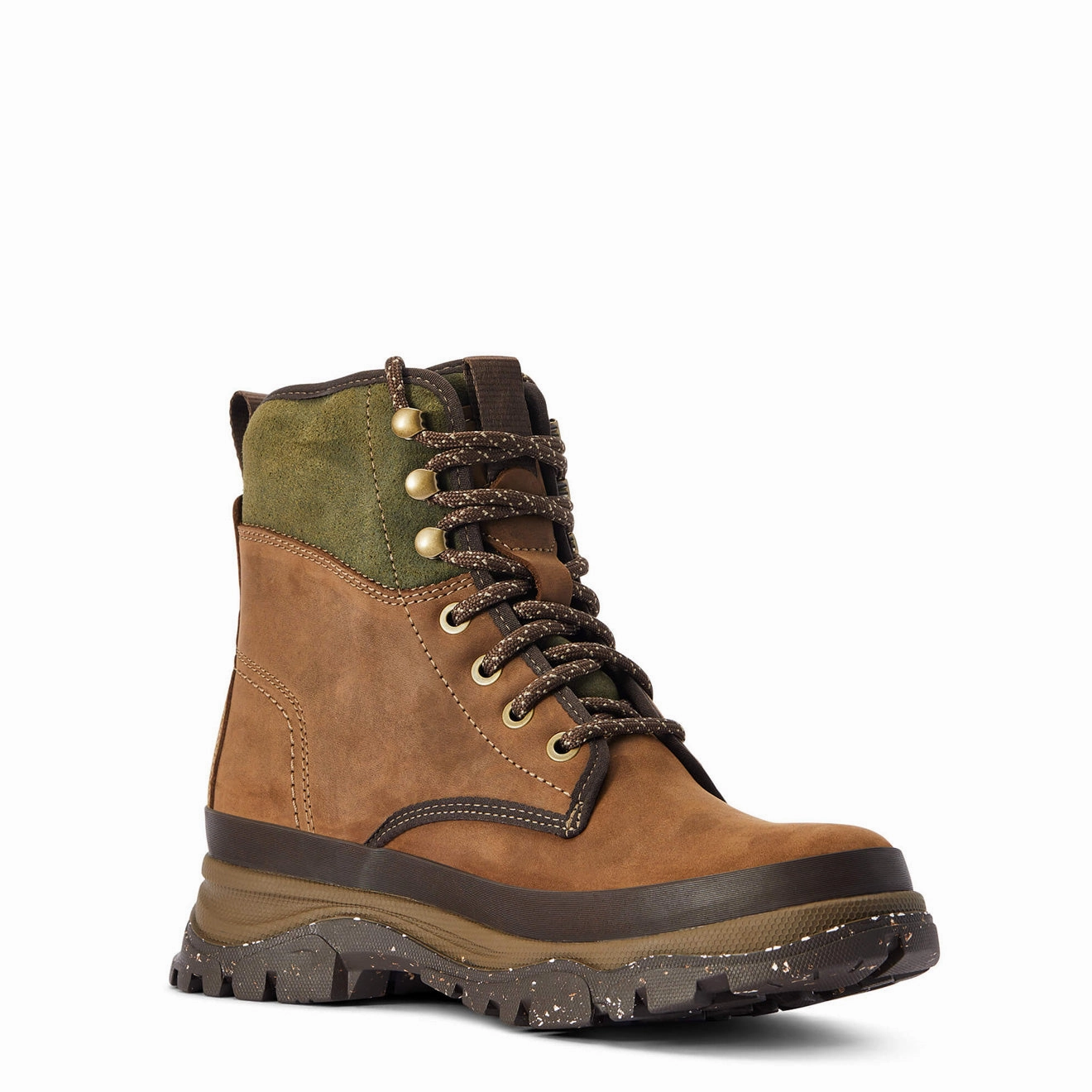 metatarsalgia treatment sand Ariat Womens Moresby Waterproof Boot Oily Distressed Brown / Olive