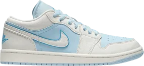 Air Jordan 1 Low "Reverse Ice Blue" Adidas Japan Vh Shoes