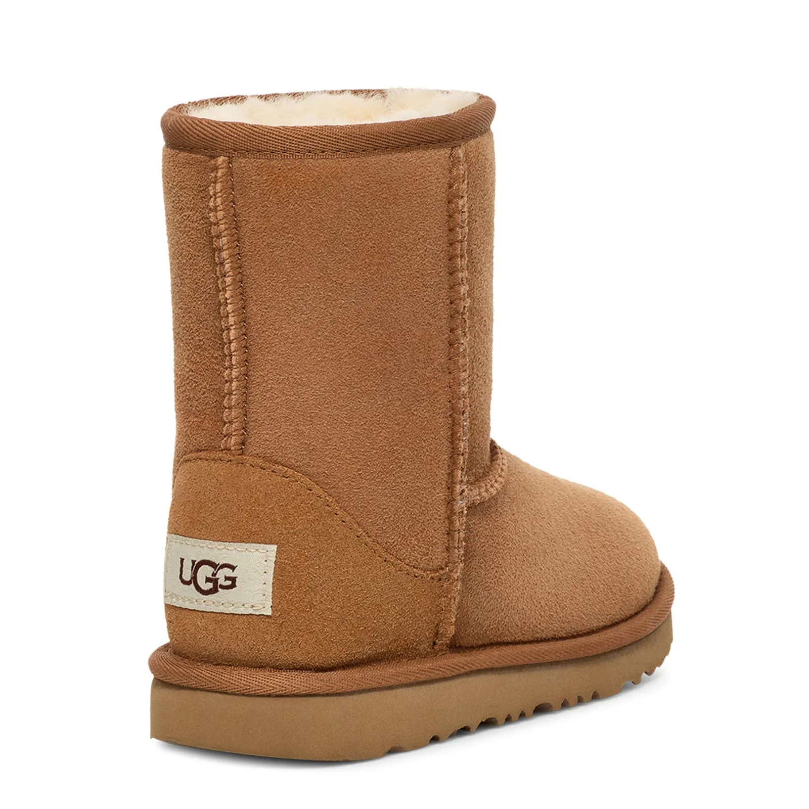 Flexible Construction Lace Up Style Girl's Ugg, Classic II Boot- Little Kid & Big Kid