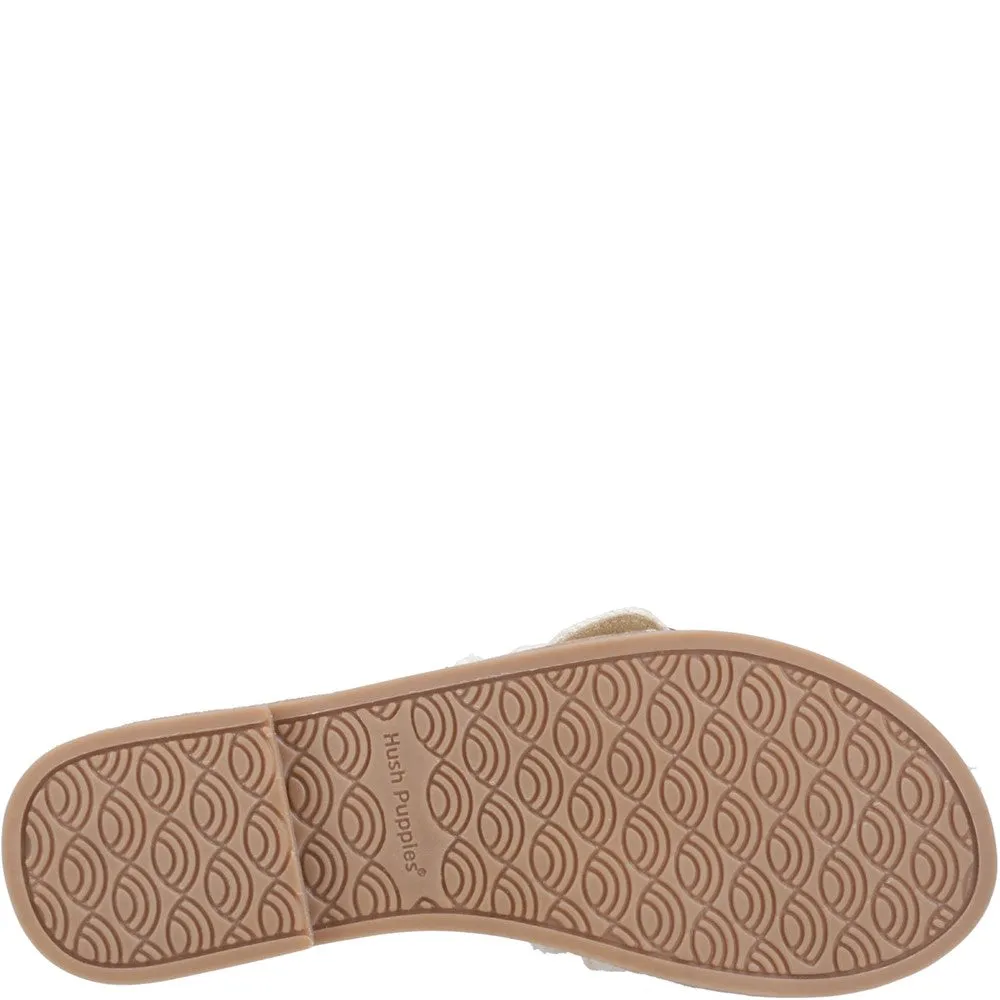 Hush Puppies Hayley Buckle Slide Bare Feel Stylish Shoes