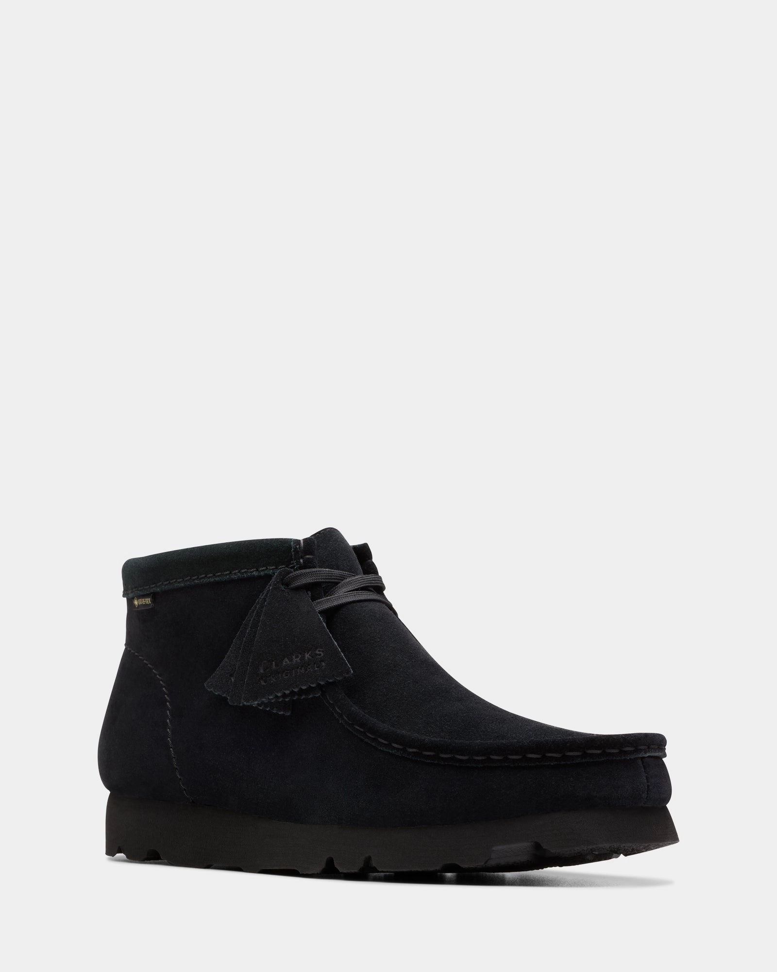 WALLABEE BOOT GORE-TEX Black Suede Trendy Wear QuickDry