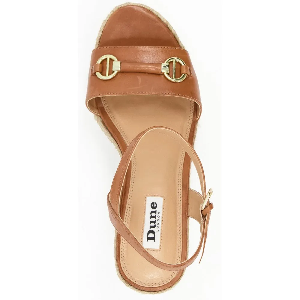 Comfy Travel Flats Dune Kai Wedge