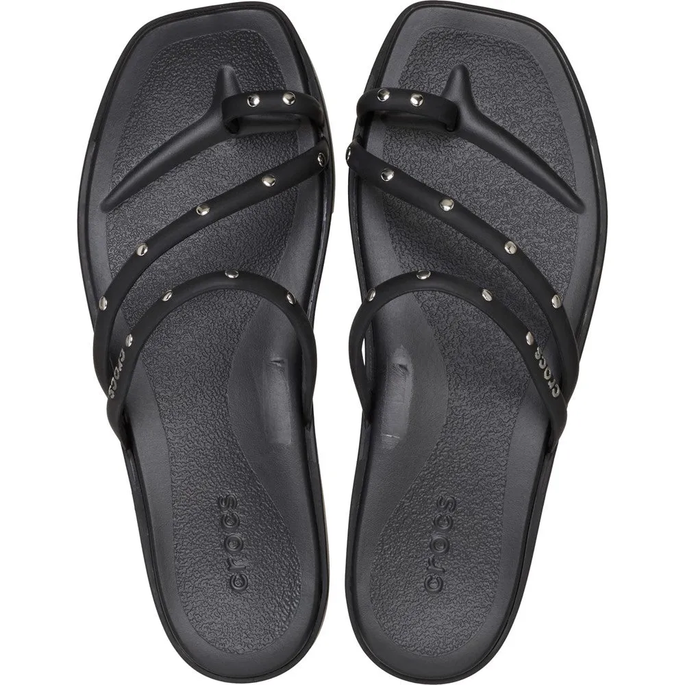 Crocs Miami Studded Toe Loop Sandal Durable Construction