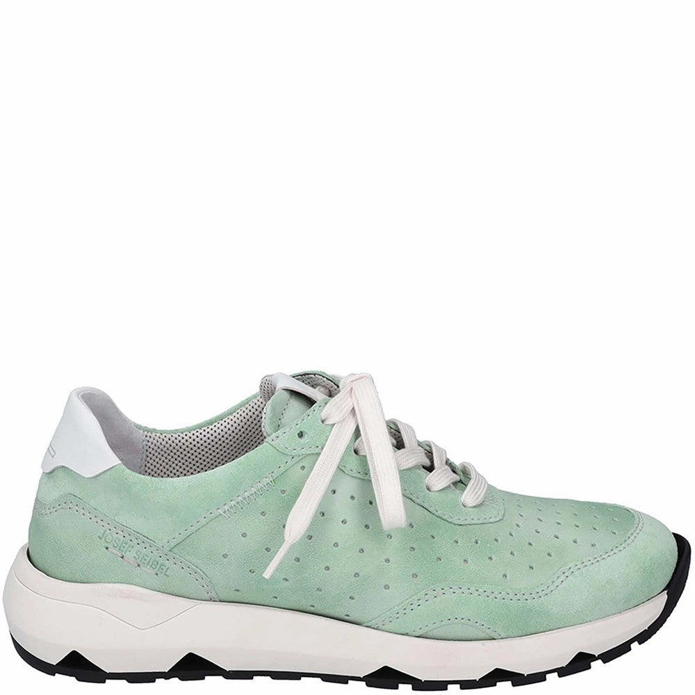 molded footbed shoes for competition Josef Seibel Jonah fine mix leather trainer