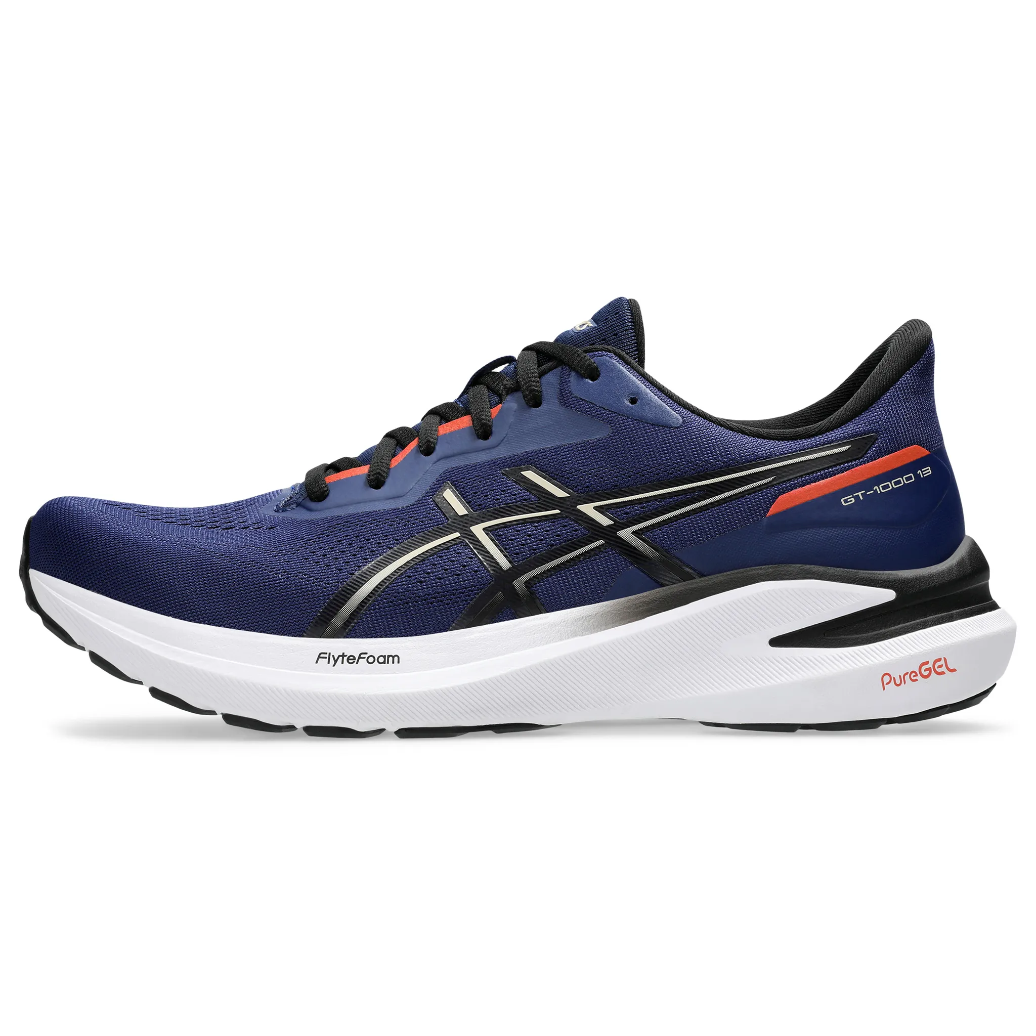 Asics Rocker Shoes ASICS GT-1000 13 2E Mens Running Shoes