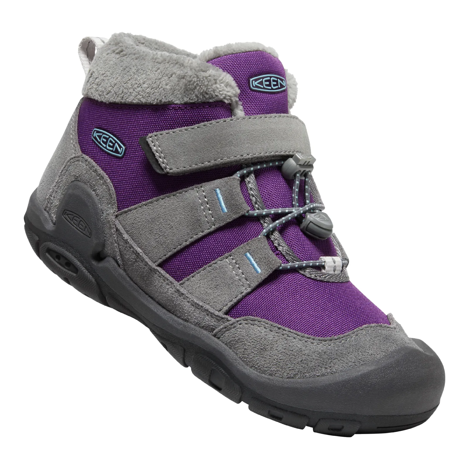 Keen Youth Knotch Chukka - Steel Grey/Charisma Asics 2025 Running Shoes