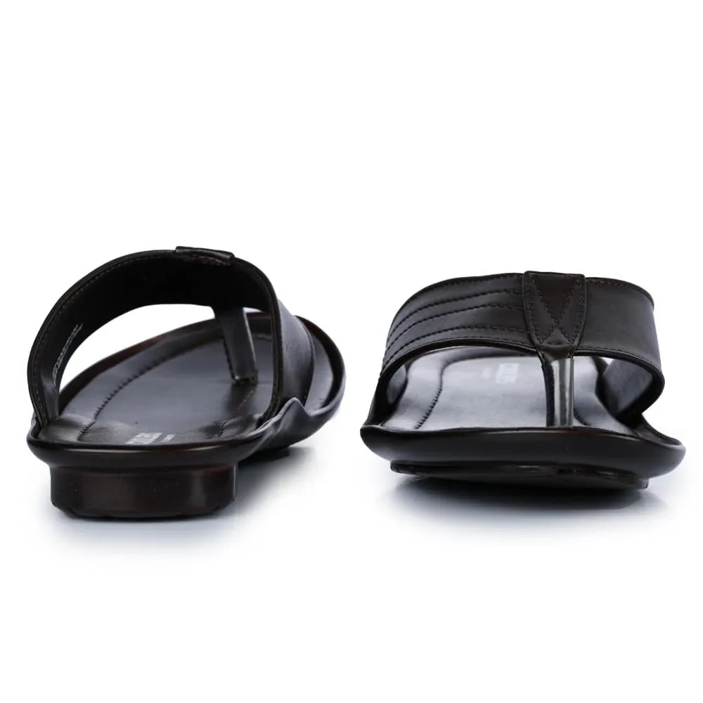 Coolers Casual Brown Slippers For Men COOL99-120 By Liberty Cattle Slippers