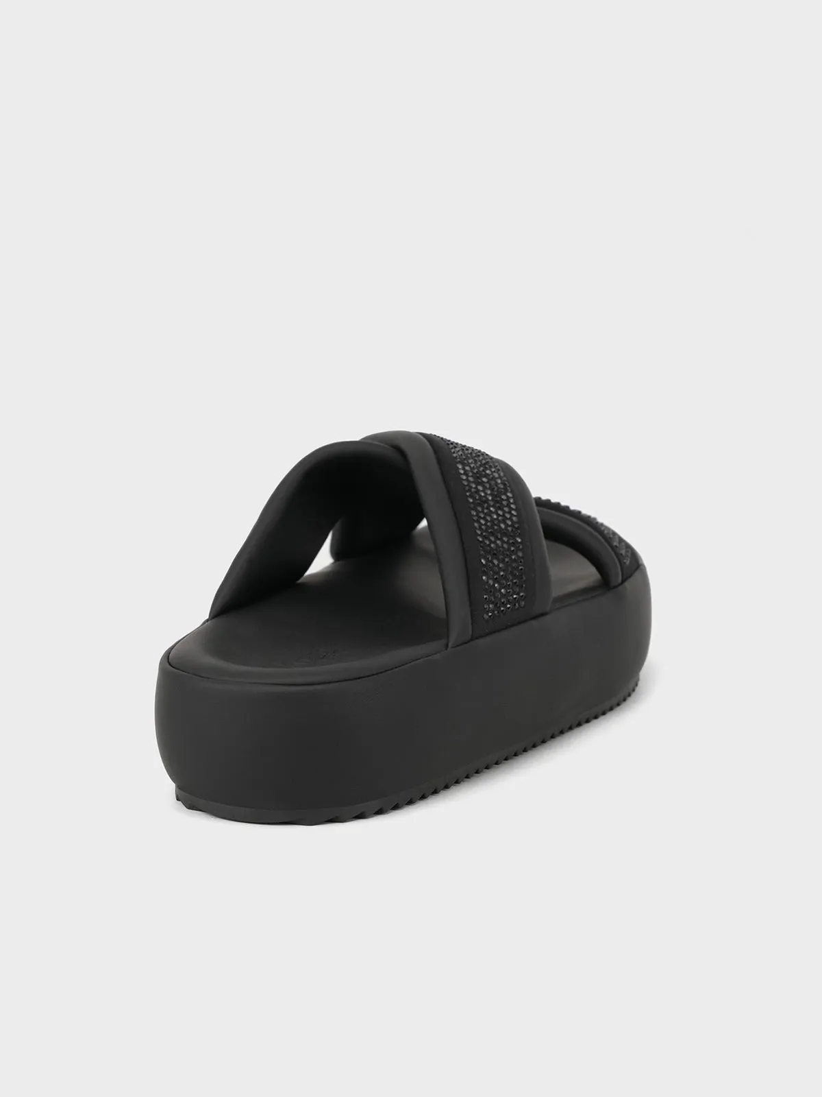 Shoes And Slippers Womens "LUCIO" Crossover Casual Slippers