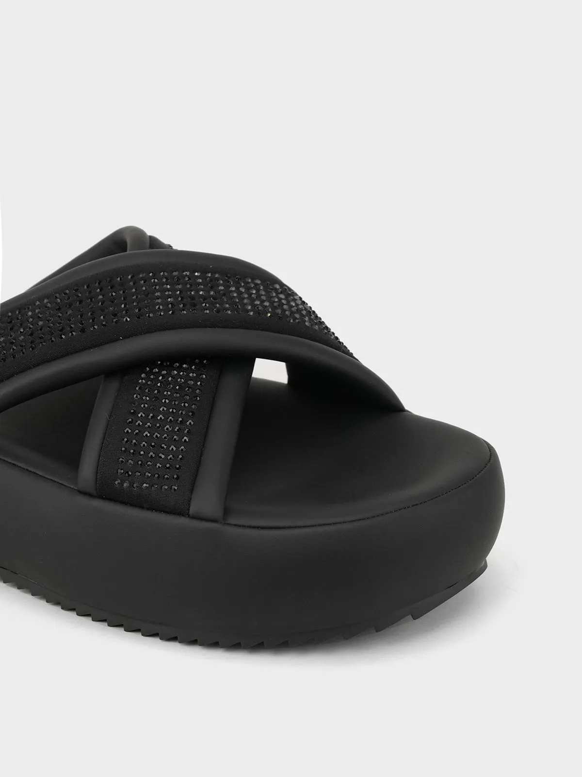 Halloween Cookie Slippers Womens "LUCIO" Crossover Casual Slippers