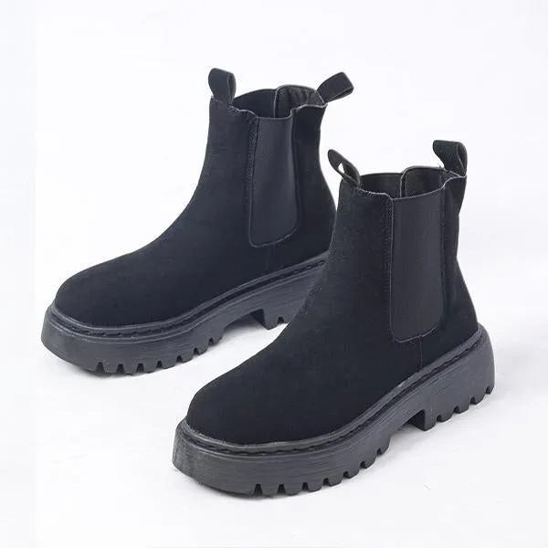 Women's Casual Slip-on Thick-soled Martin Boots 16473877S Adidas Stan Smith Golf Shoes