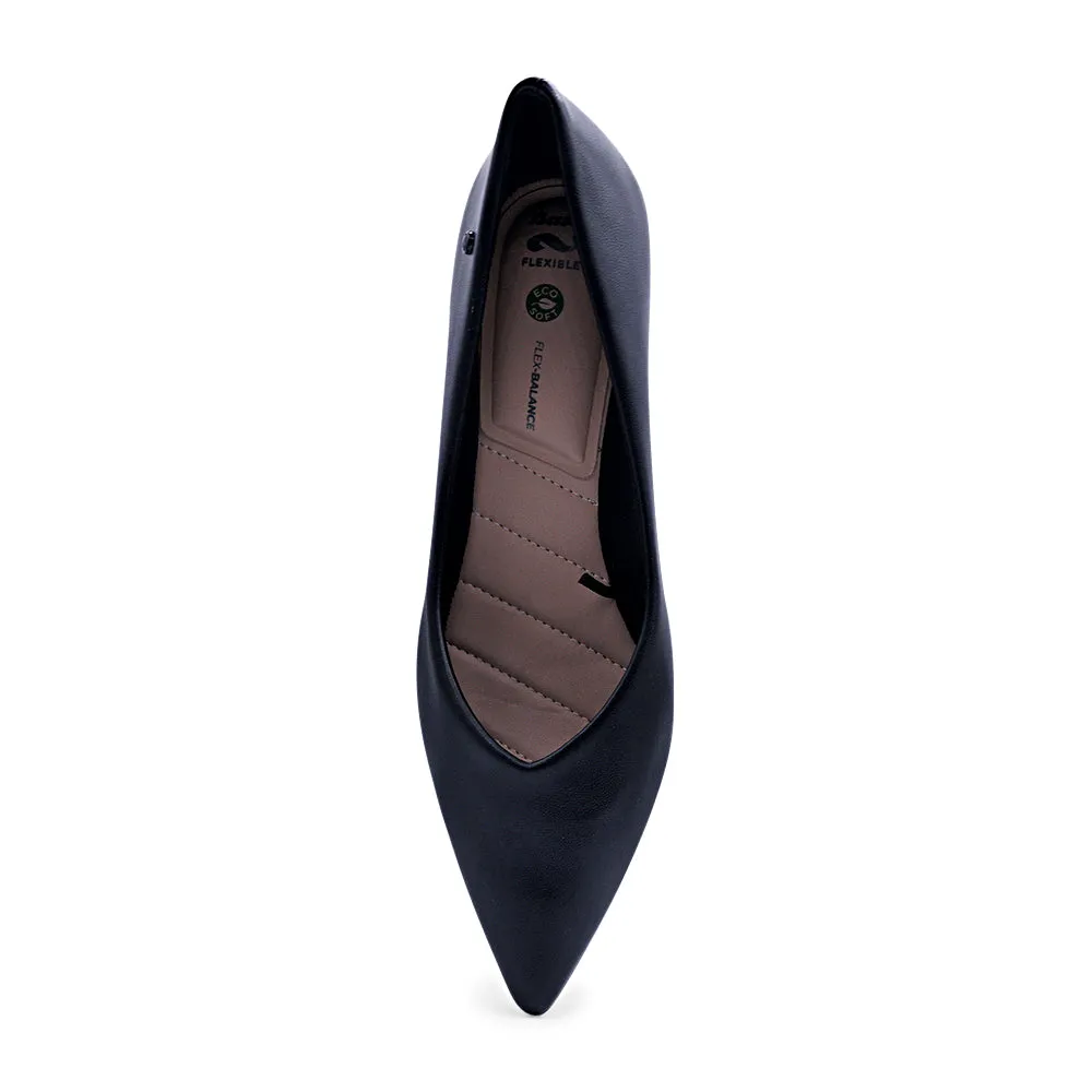 Clarks Dress Shoe Bata ECO-FLEX W2 Stylish Wedge-Heeled Shoe