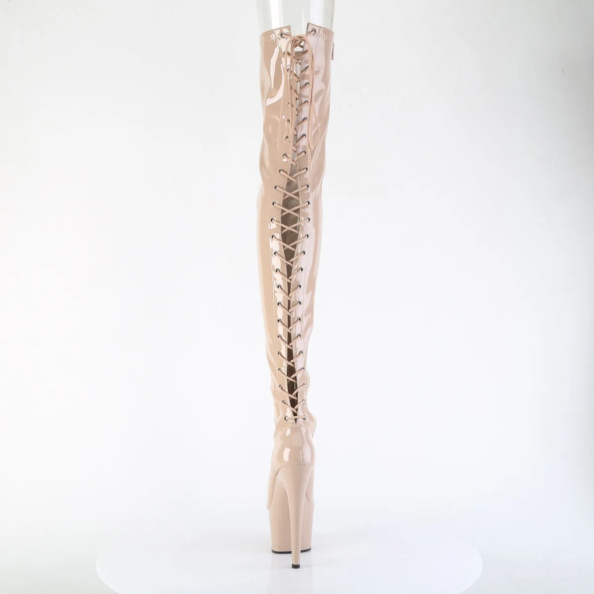 ADORE-3850 Pleaser Nude Sexy Platform Shoes (Pole Dancing Heels) Asics Tennis Shoes For Wide Feet