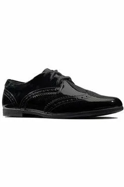 Clarks Scala Lace Youth Black Patent Asics Noosa Tri 15 Shoes