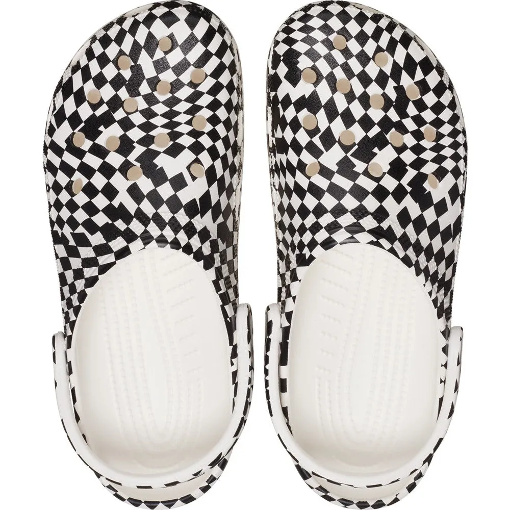 Crocs Unisex Classic Graphic Clog Casual Flats Supportive Design