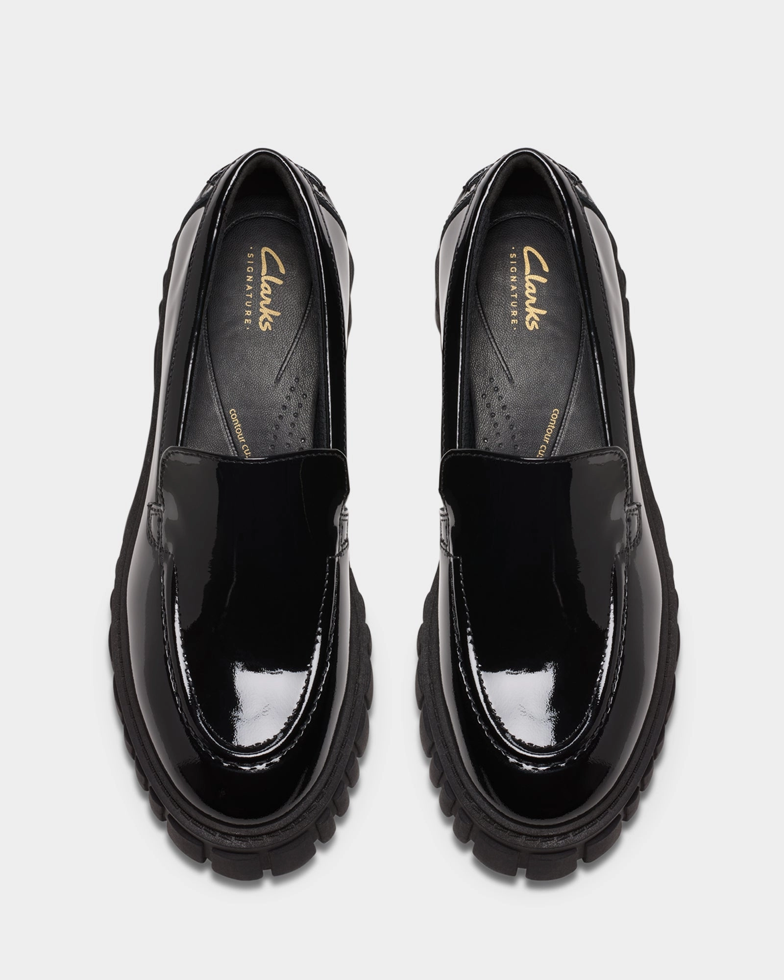 MachineWashable Page Loafer Black Patent