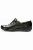 City Rush Clarks Un Loop Black leather