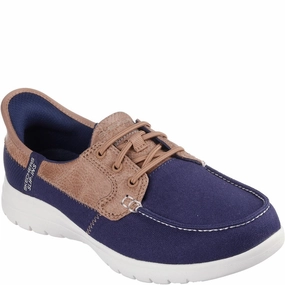 Jump Step Easy Going Skechers Palmilla Boat Shoe