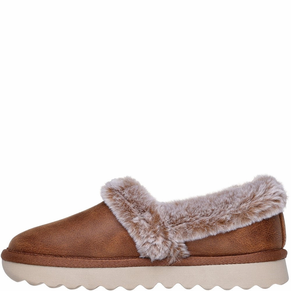 Elastic Cuff Punch Hike Skechers Cozy Up Slippers