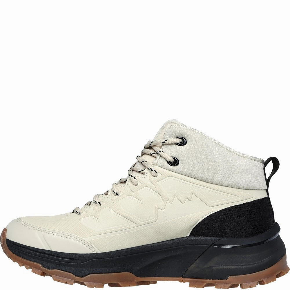 Neutral Color Skechers Max Protect Legacy Weekend Getaway Boots