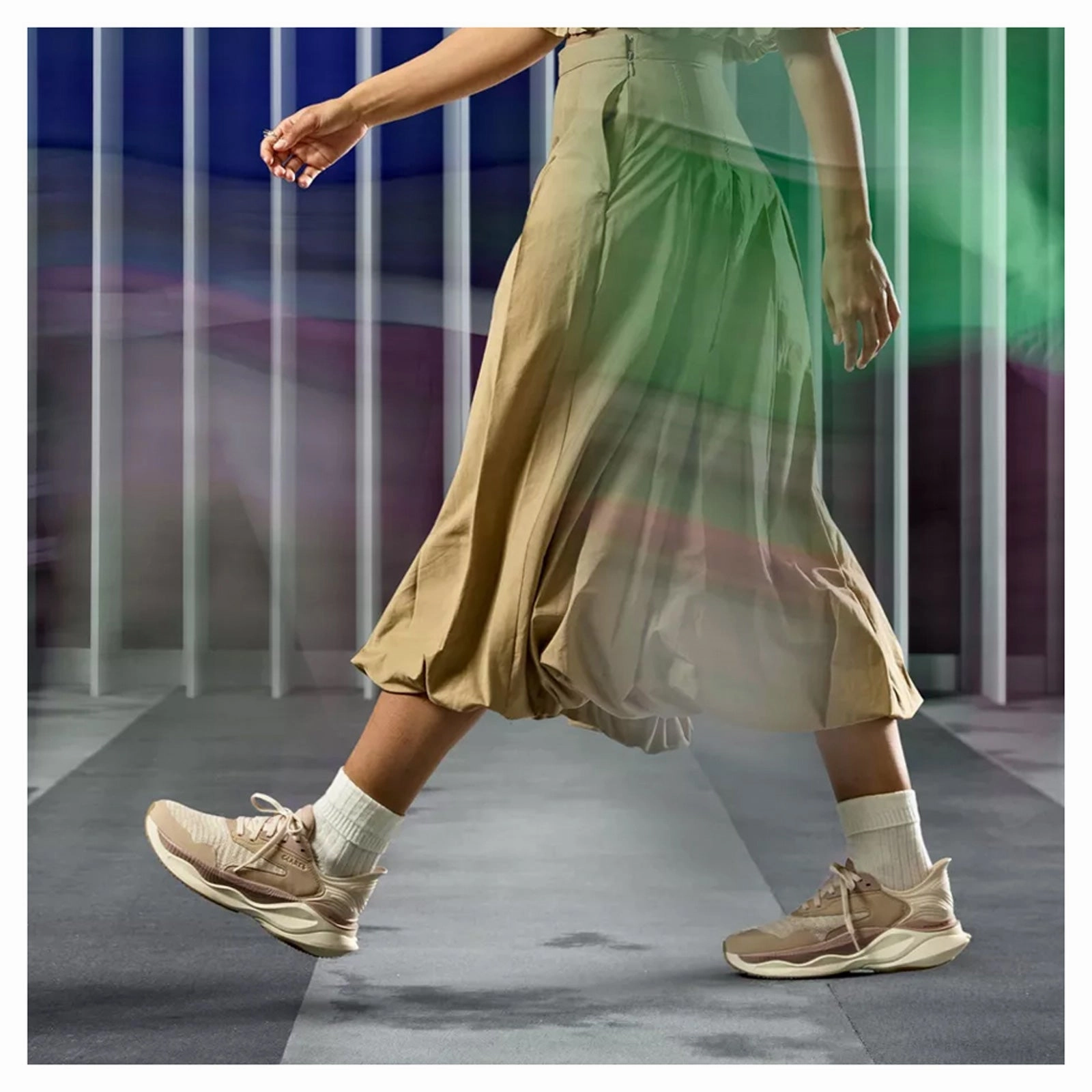 Women's Clarks, Clarks Pace Walking Shoe Comfort Improvement Padded collar