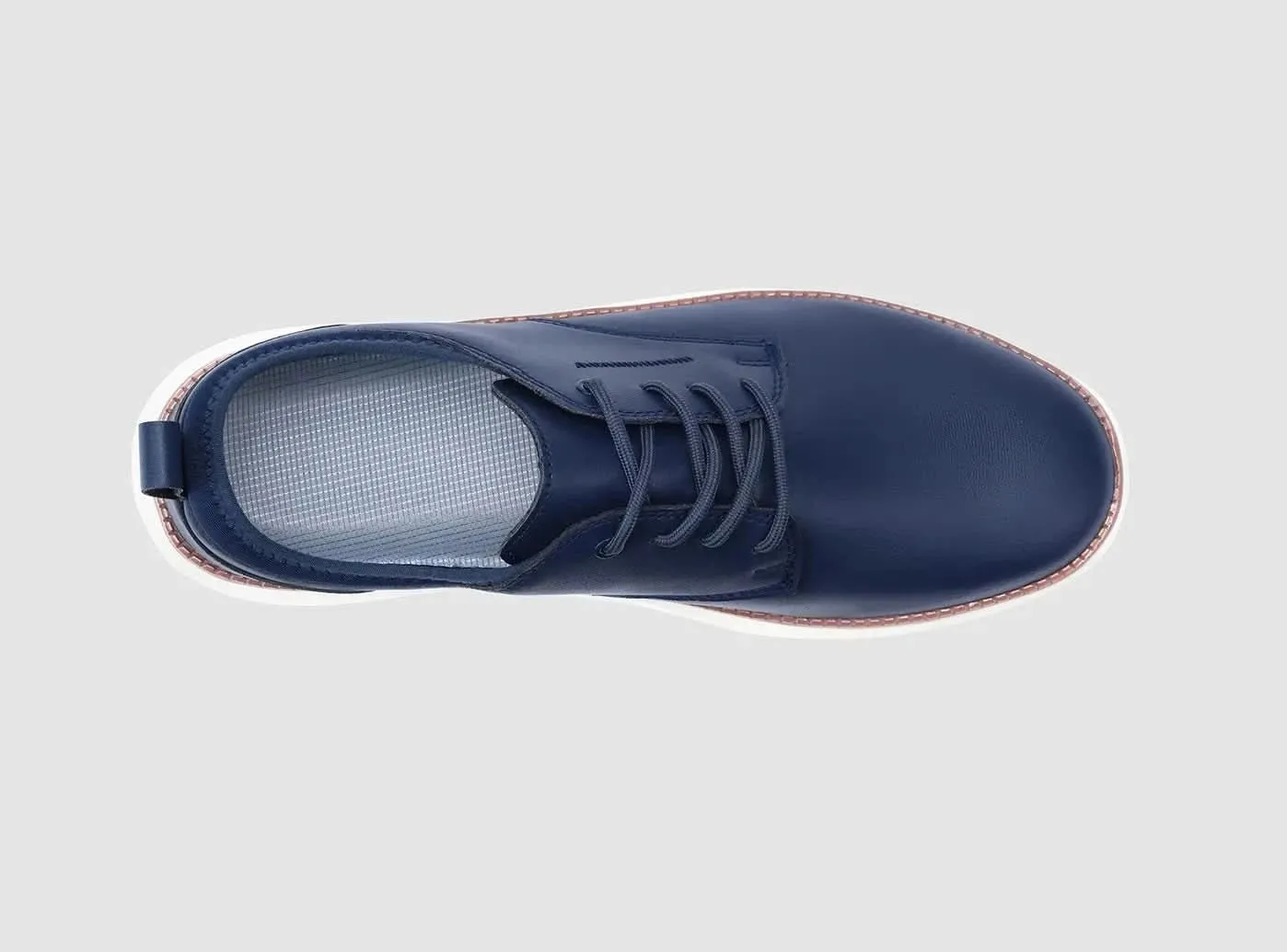 Navy Suede Loafers FitVille Men's Casual Dress Shoes Oxford