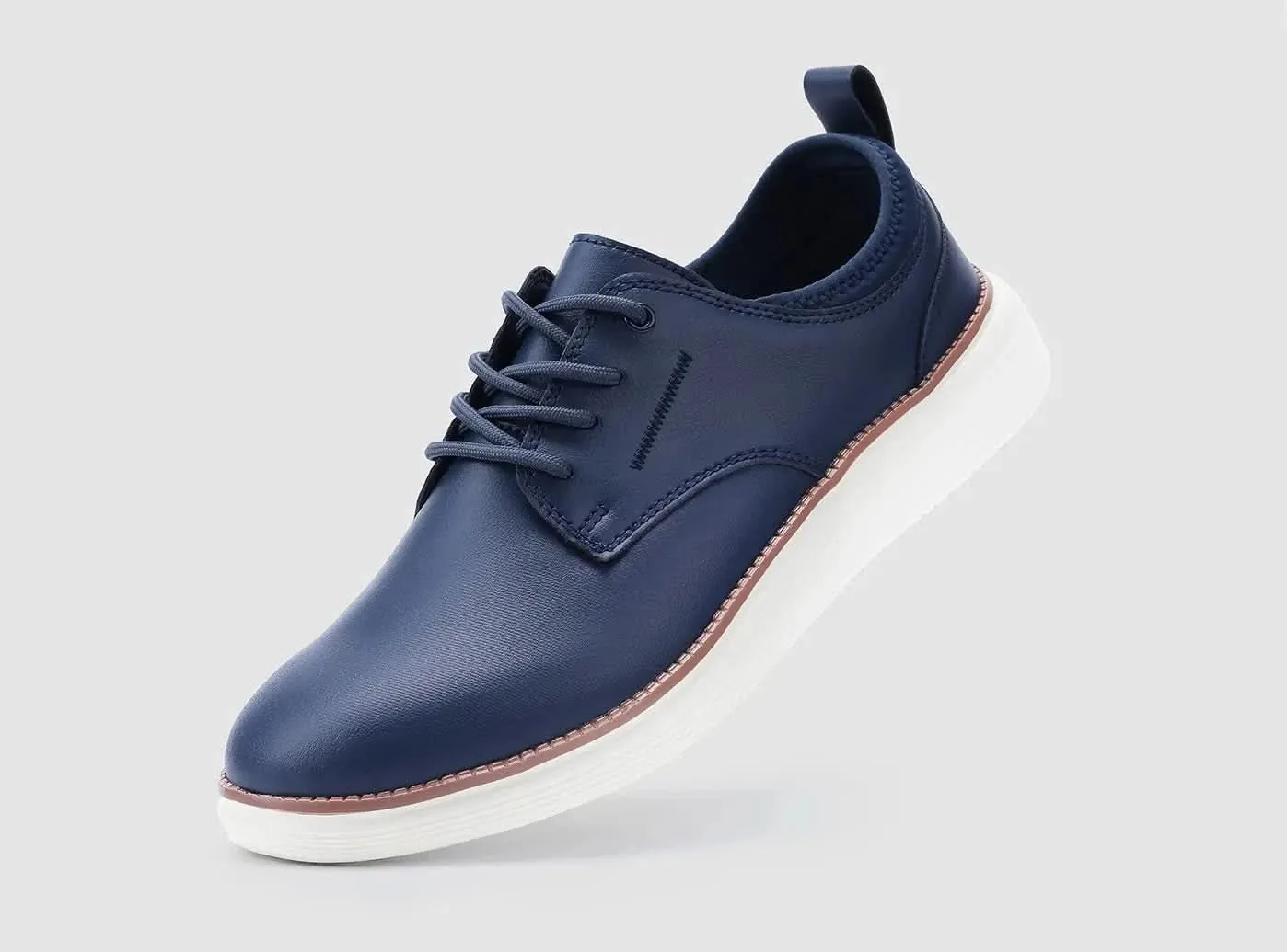 FitVille Men's Casual Dress Shoes Oxford Wearing Loafers In The Winter