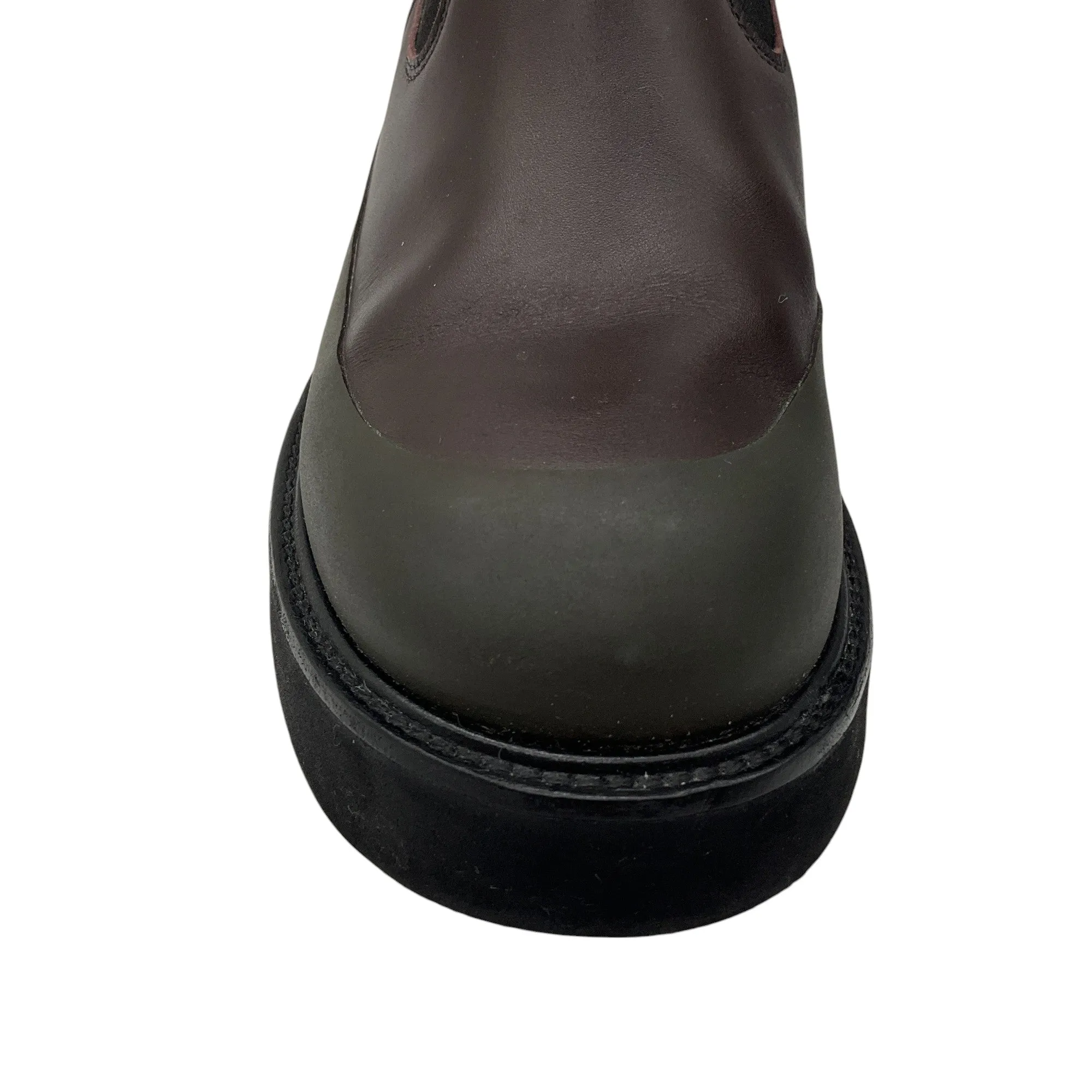 Adidas Mundial Team Turf Shoes Celine Brown Pull-On Leather Boots