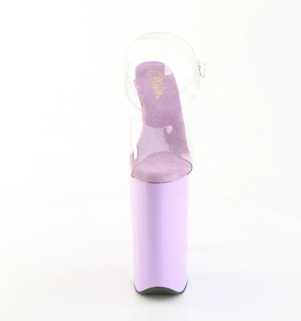 BEYOND-008 Pleaser Clear/Lavender Sexy Platform Shoes (Pole Dancing Heels) Asics Gel Kayano Trainer Evo Retro Running Shoe