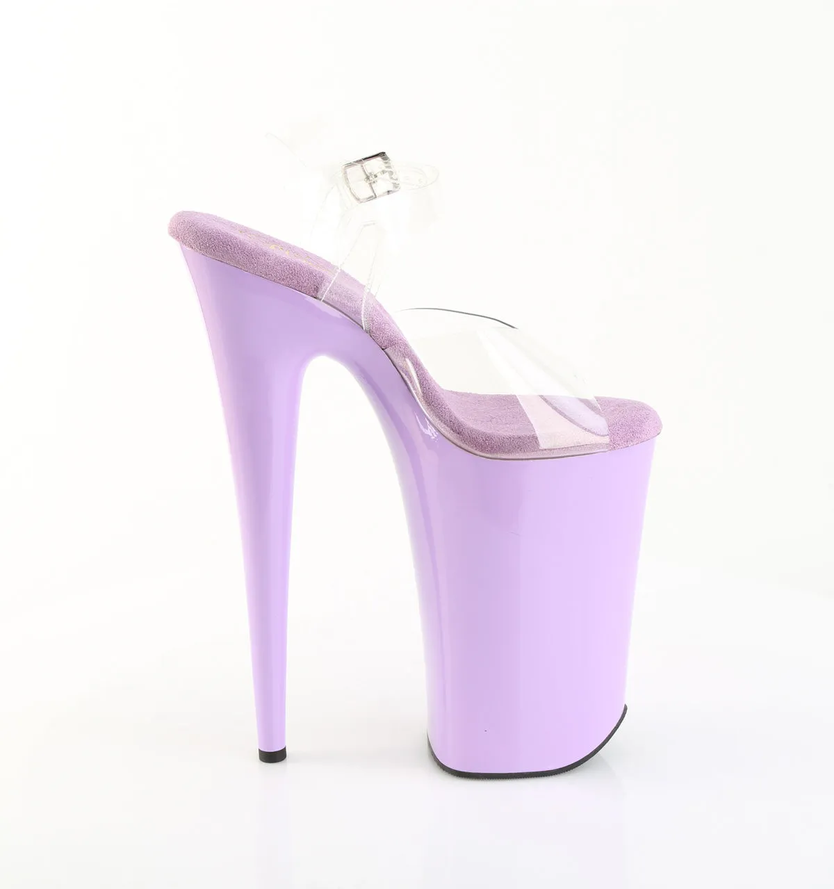 BEYOND-008 Pleaser Clear/Lavender Sexy Platform Shoes (Pole Dancing Heels) Asics Workout Shoes