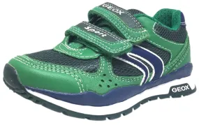 Geox Boy's Pavel Green & Navy Double Hook and Loop Strap Sneaker Asics Gel-venture 6 Running Shoes