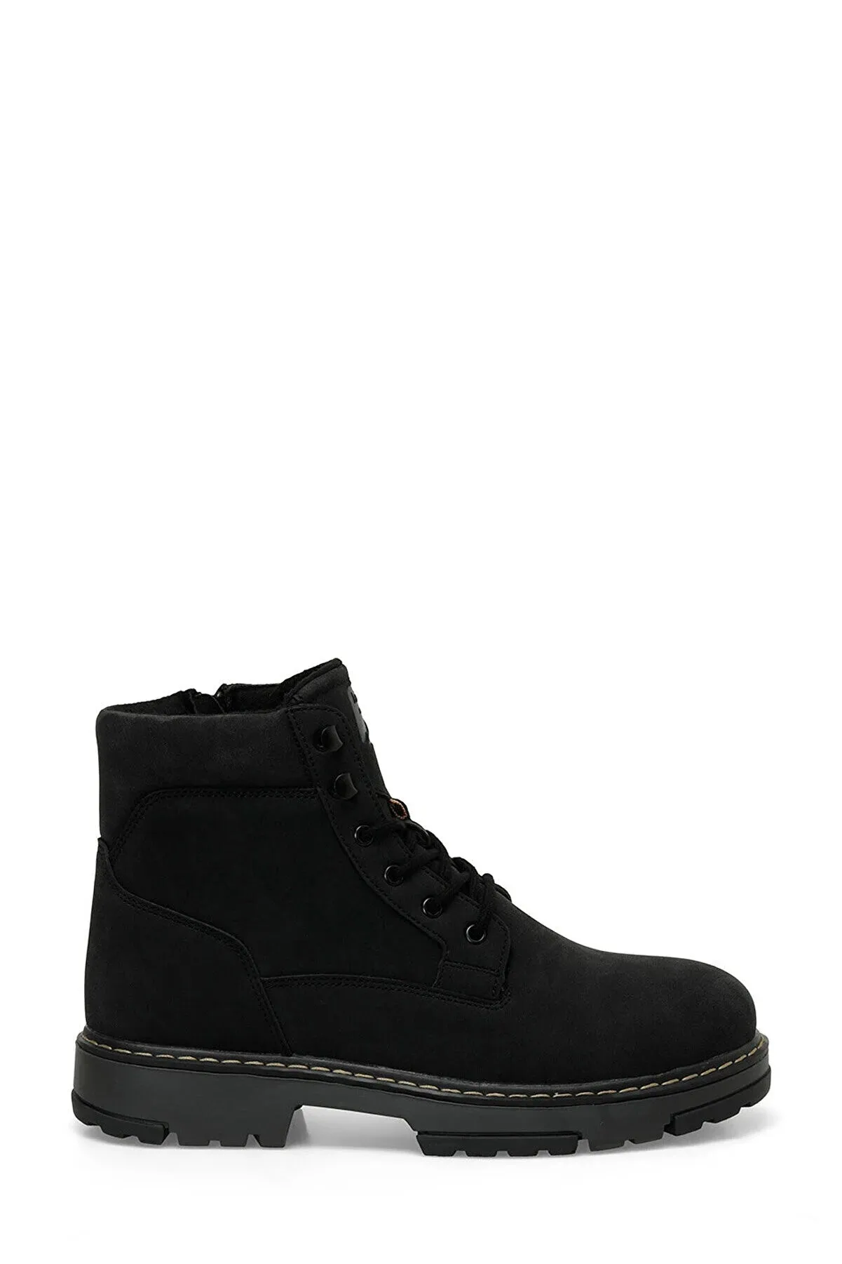Wide Snow Boots Kinetix Men's Black Worker Boots
