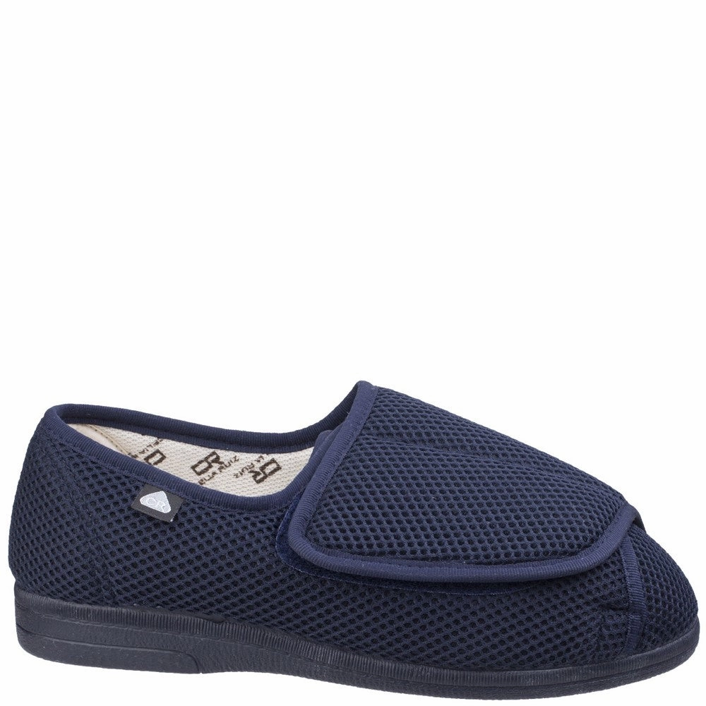 Celia Ruiz 300 Touch Fastening Slipper Wide Fit Ocean Deck
