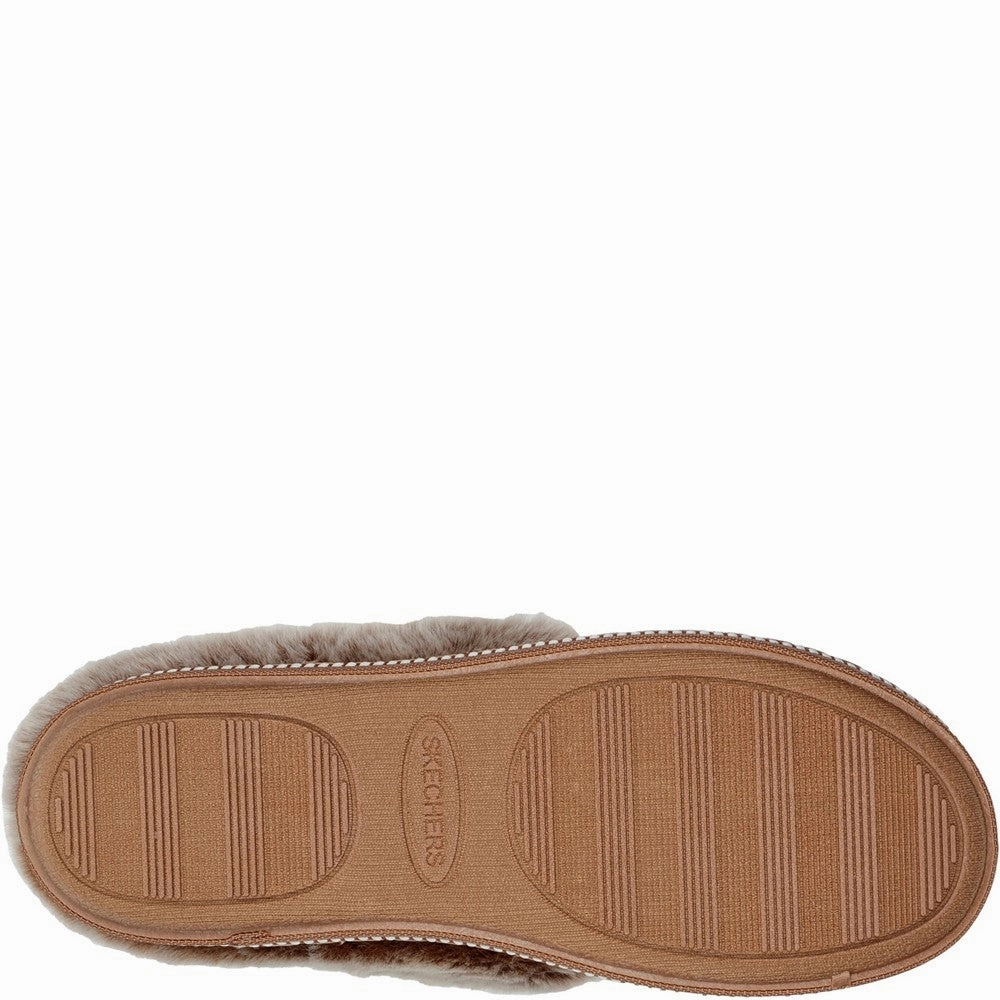 Skechers Cozy Campfire Lovely Life Slippers Win Step Neutral palette