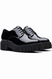 Clark Page Walk black patent Flower Field Premium Quality