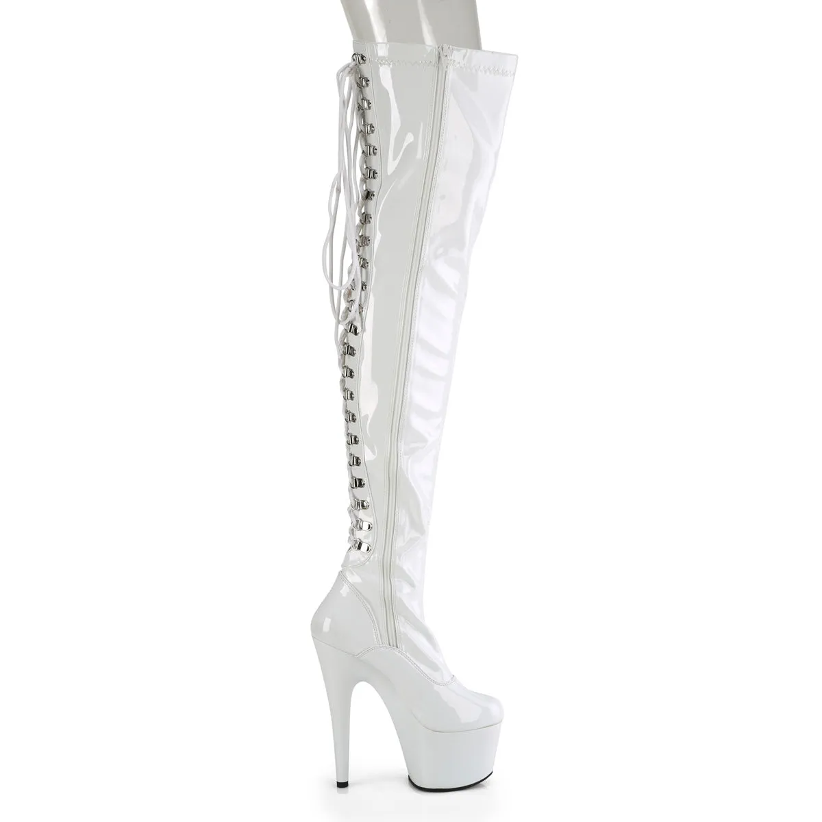 ADORE-3063 Pleaser White Sexy Platform Shoes (Pole Dancing Heels) Asics Golf Shoes Replacement Spikes
